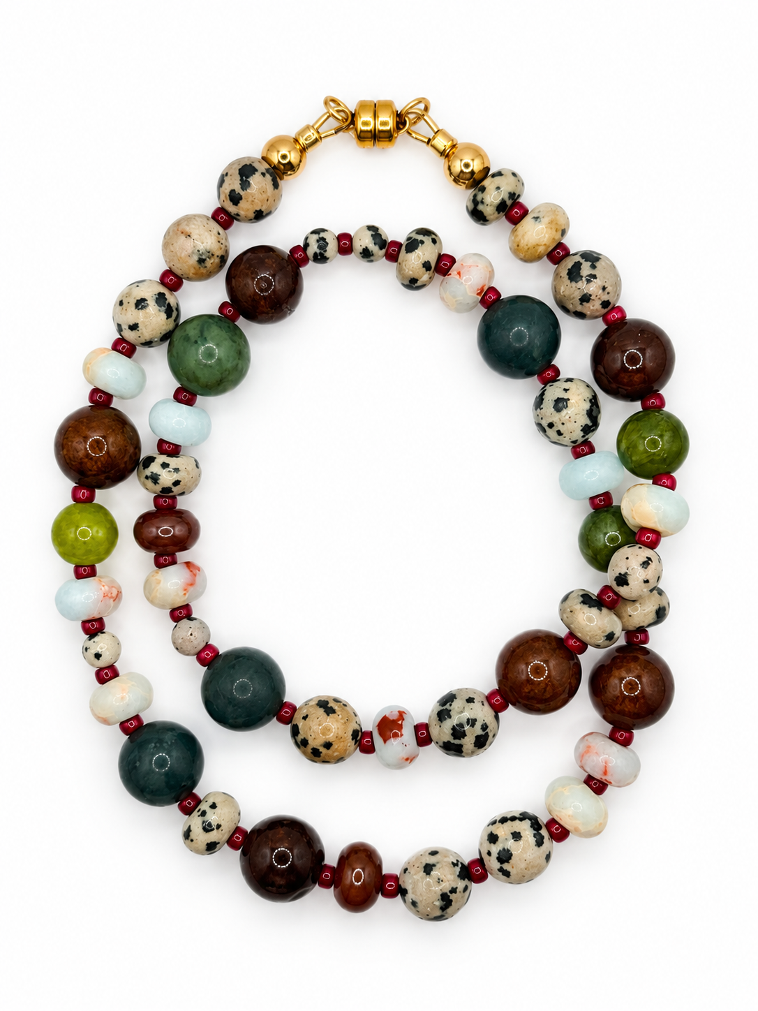 Le Kitchen Sink Mixed Stone Necklace
