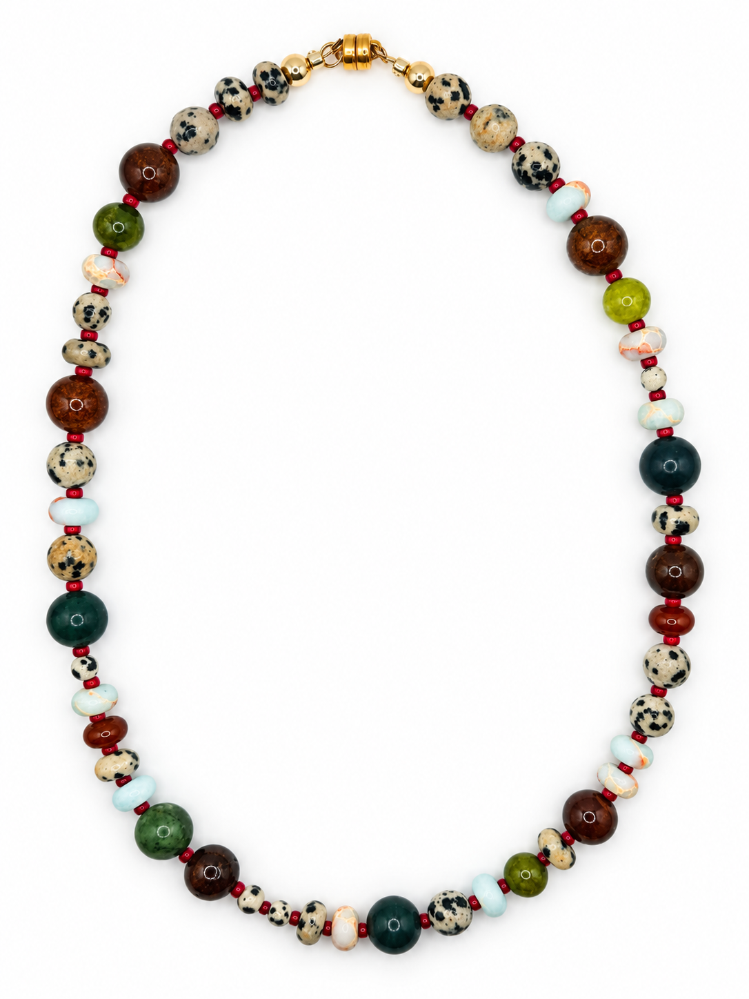 Le Kitchen Sink Mixed Stone Necklace
