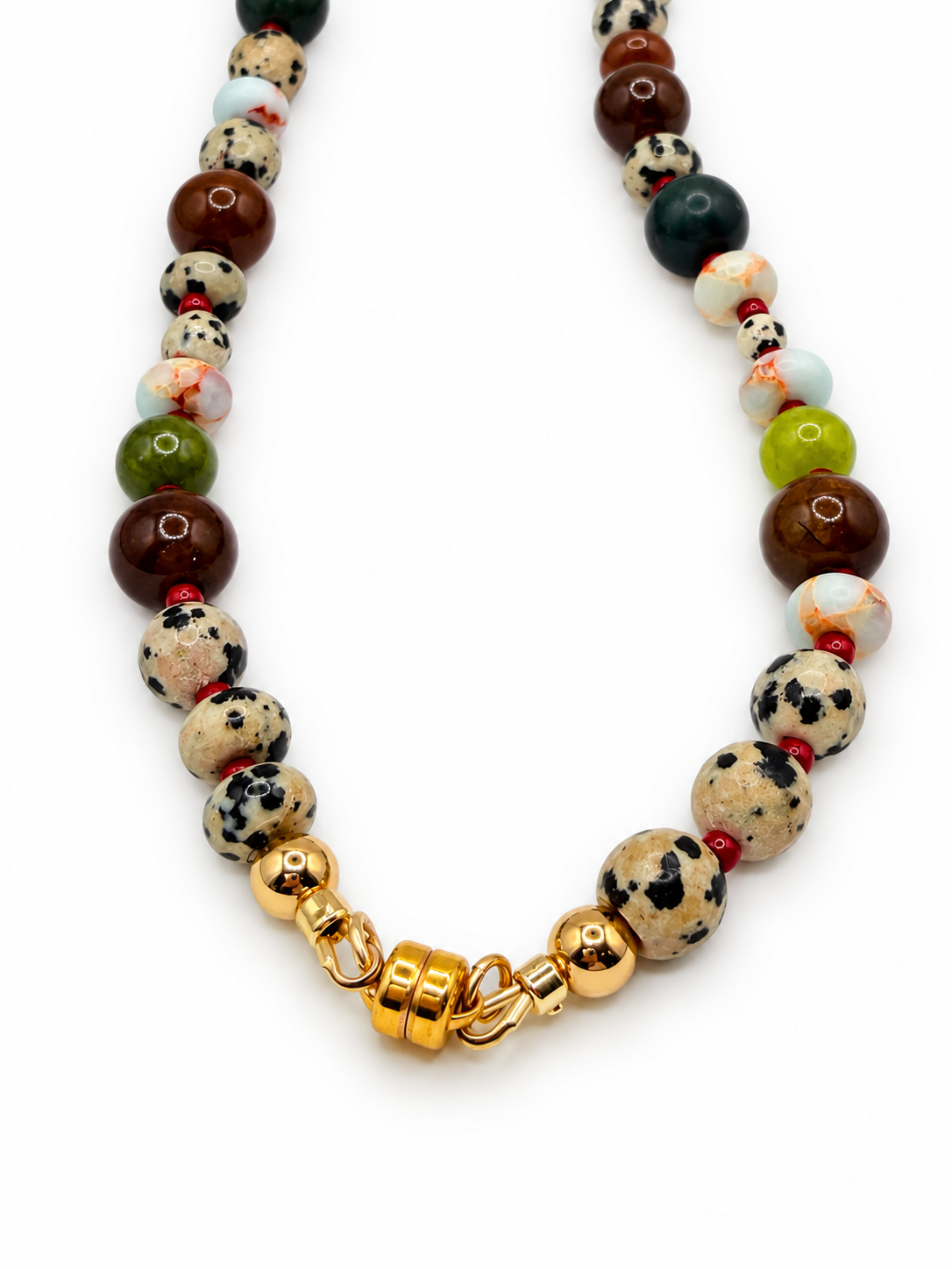 Le Kitchen Sink Mixed Stone Necklace
