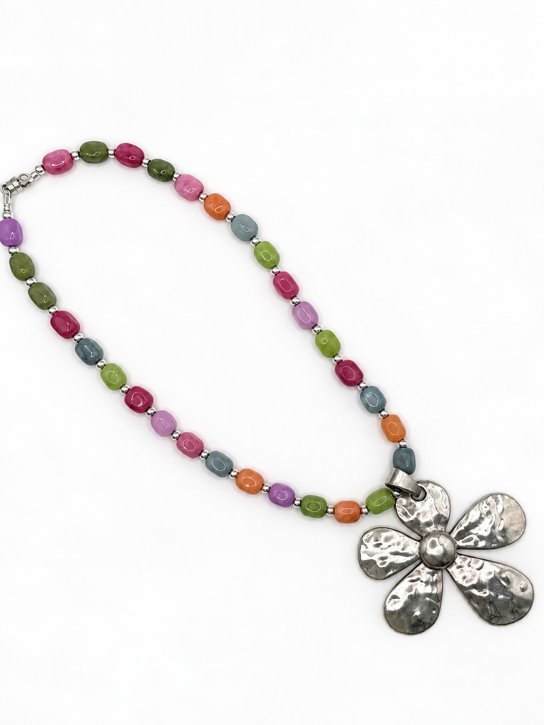 Full Bloom Semi-Precious Necklace