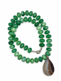 Green With Envy Semi-Precious Necklace