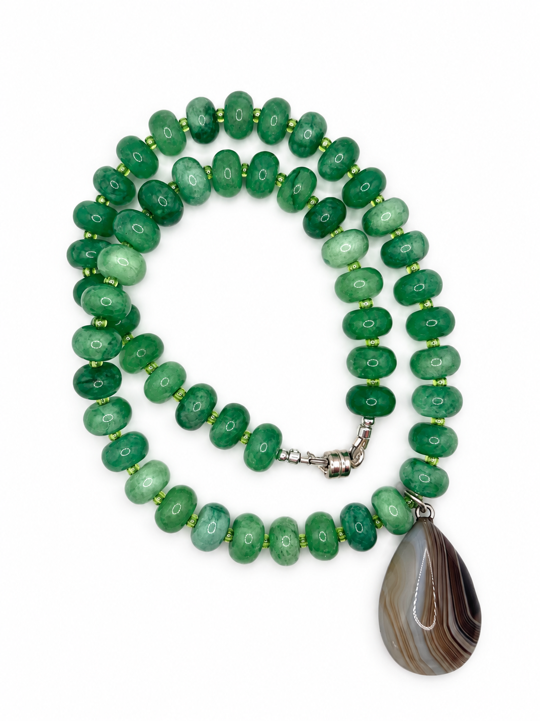 Green With Envy Semi-Precious Necklace