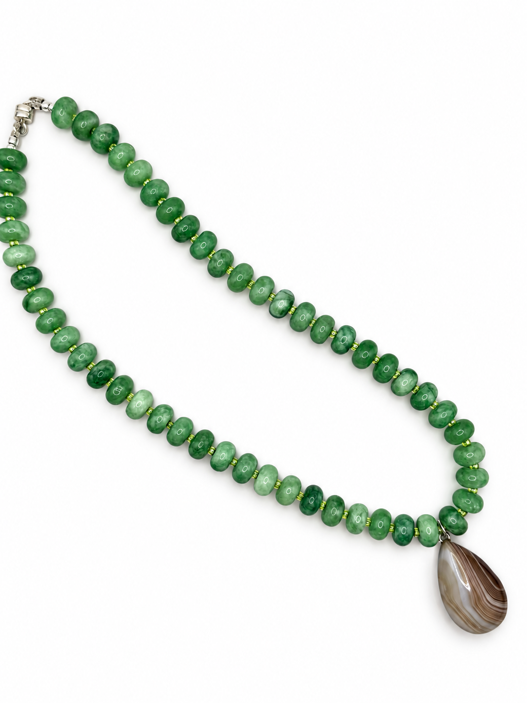 Green With Envy Semi-Precious Necklace