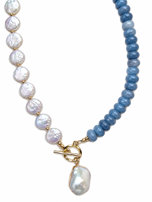 Cloud Nine | Semi-precious gemstones & Freshwater Pearls