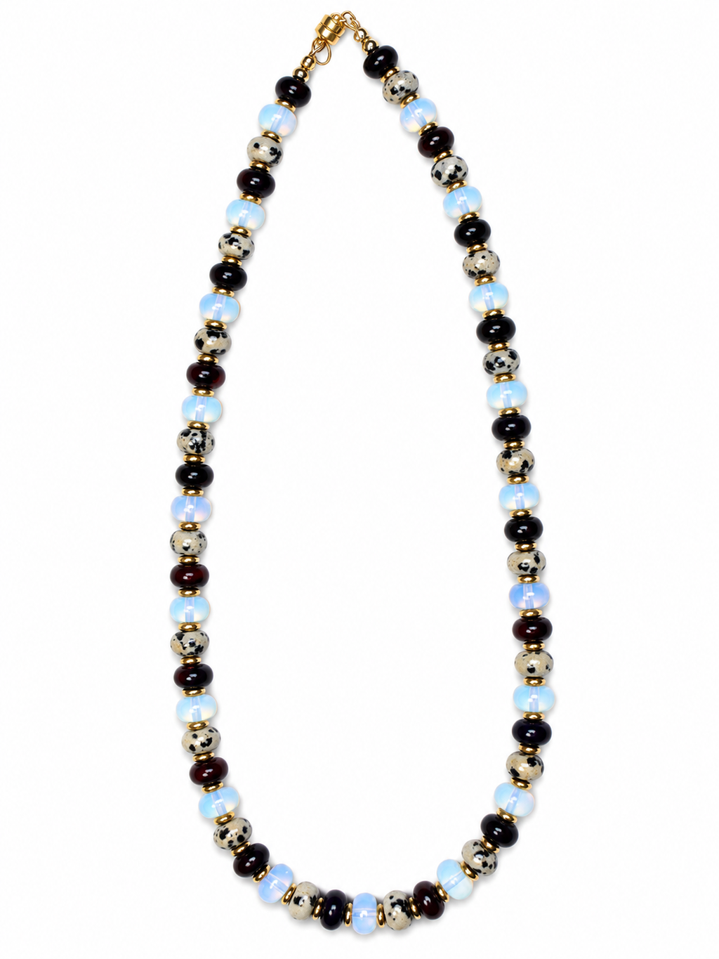 Mixes Signals | Semi Precious, Dalmatian Jasper, Opalite